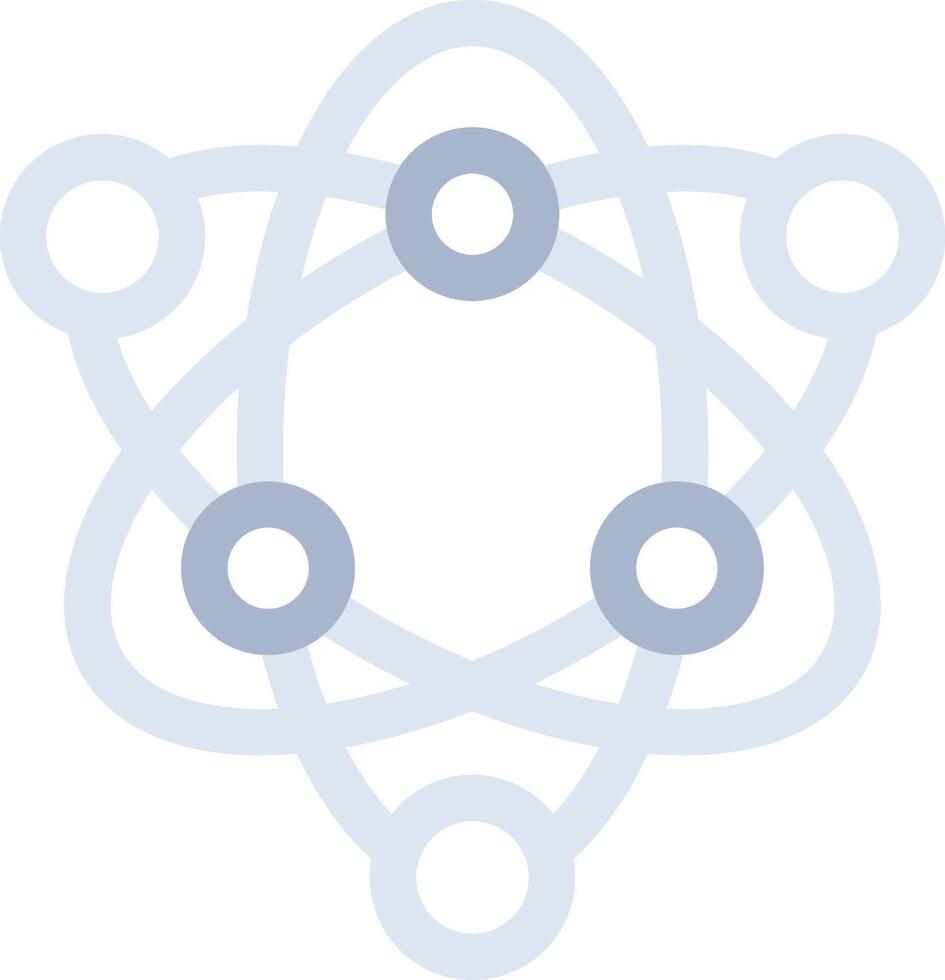 Atom Creative Icon Design vector