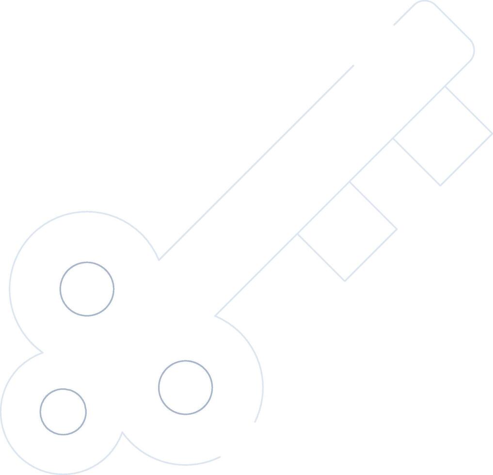 Door Key Creative Icon Design vector
