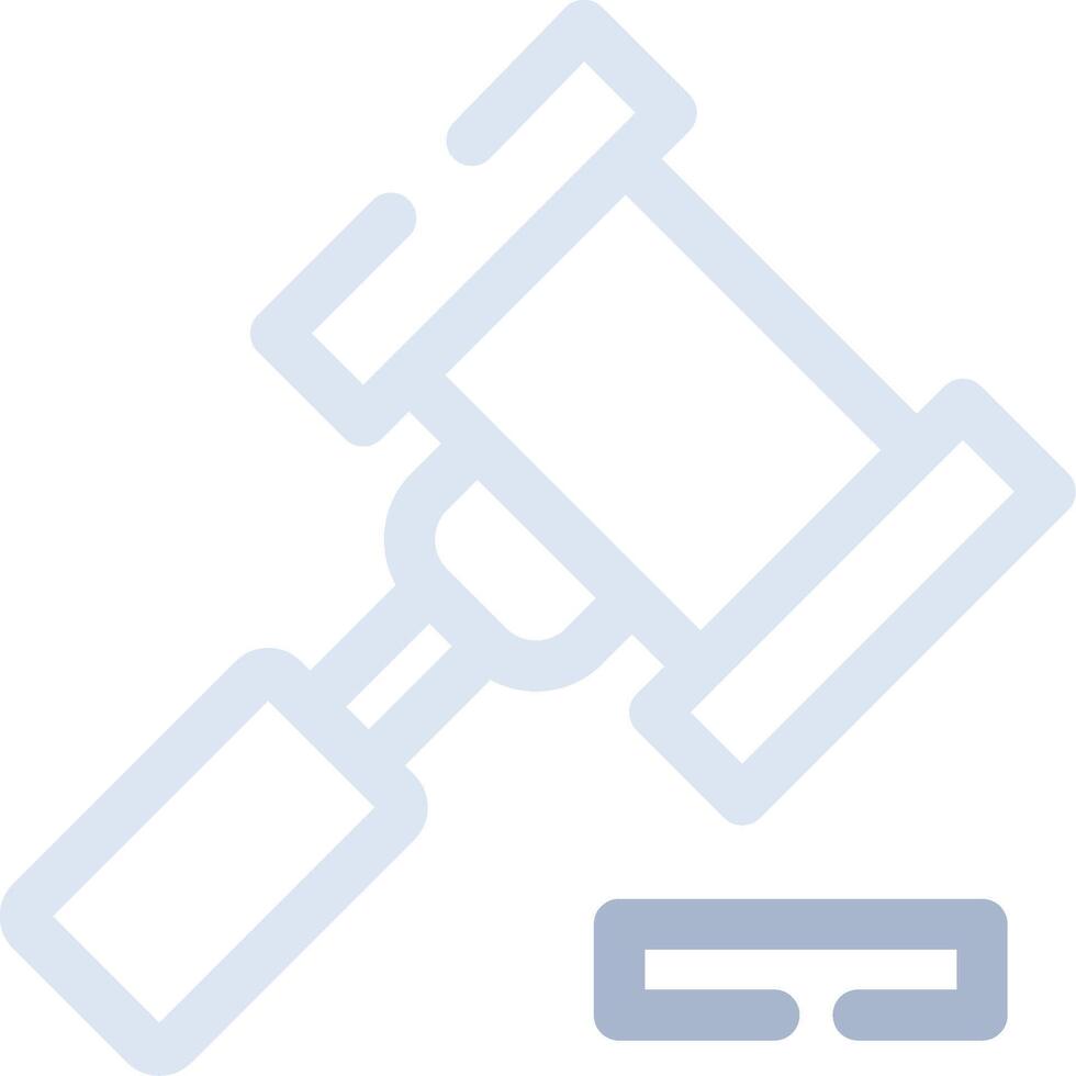 Gavel Creative Icon Design vector