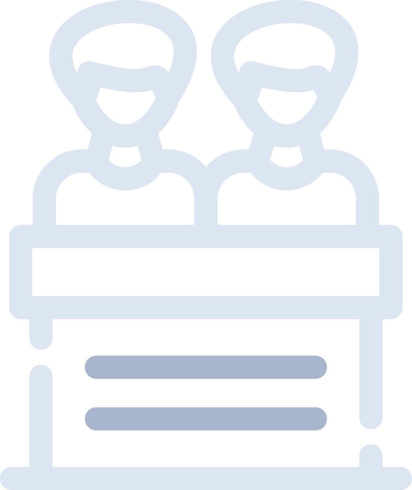 Line Two Color Design vector