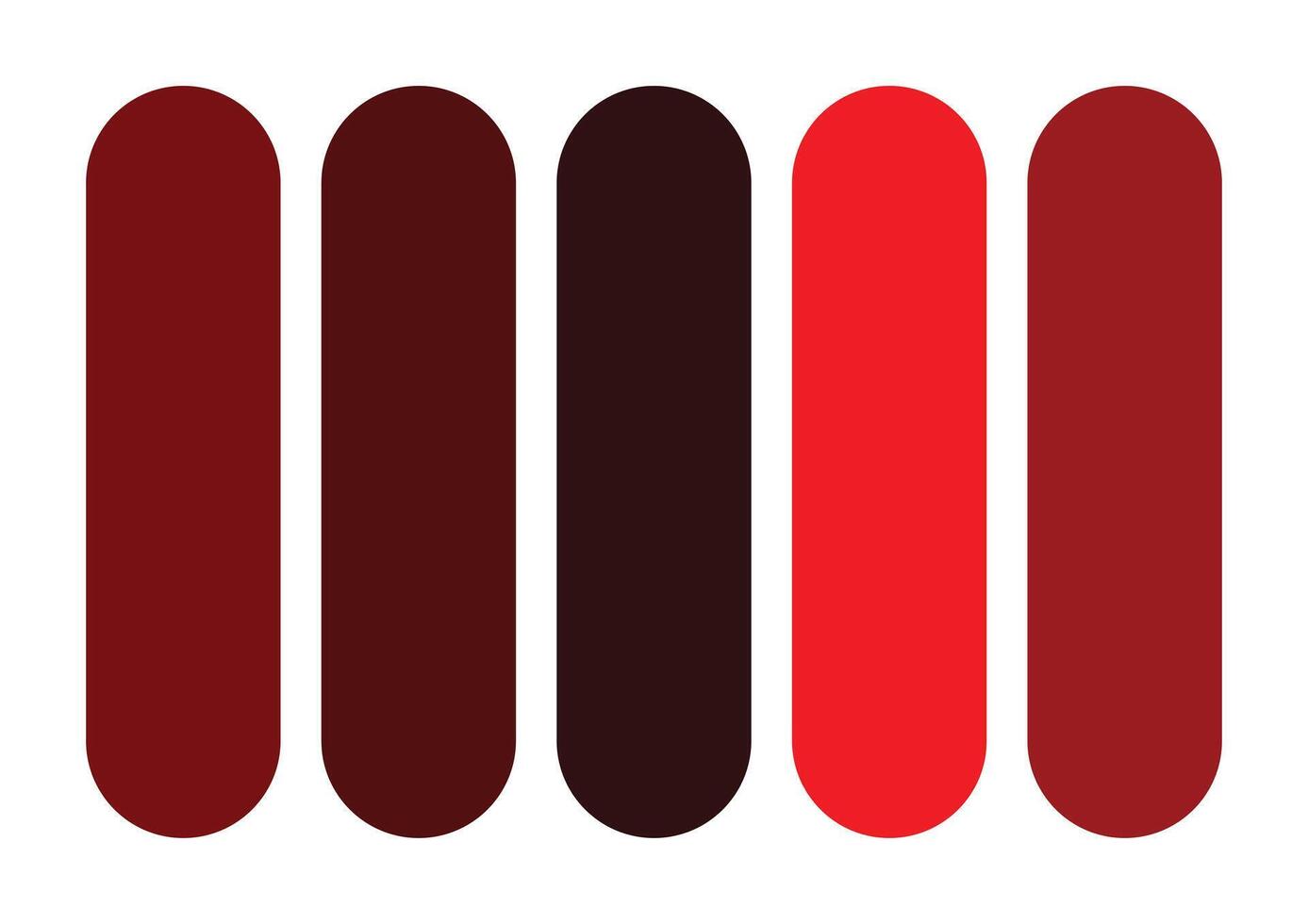 Maroon Infusion Red and Maroon Color Combination vector