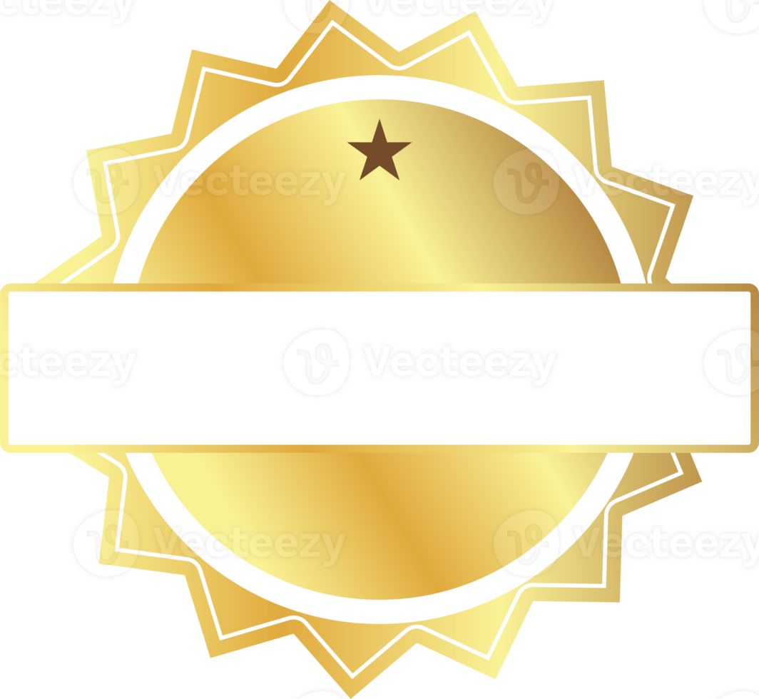 collection golden badge label tag border luxury design for reward winner guarantee png