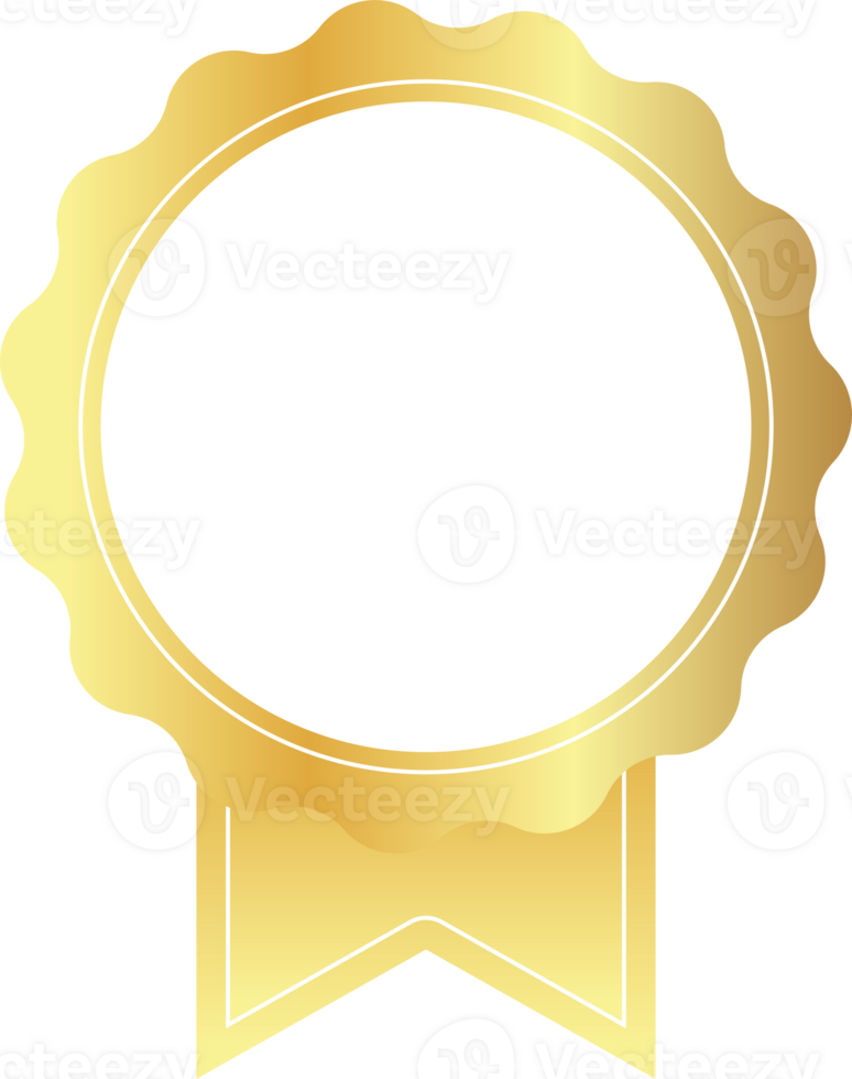 collection golden badge label tag border luxury design for reward winner guarantee png