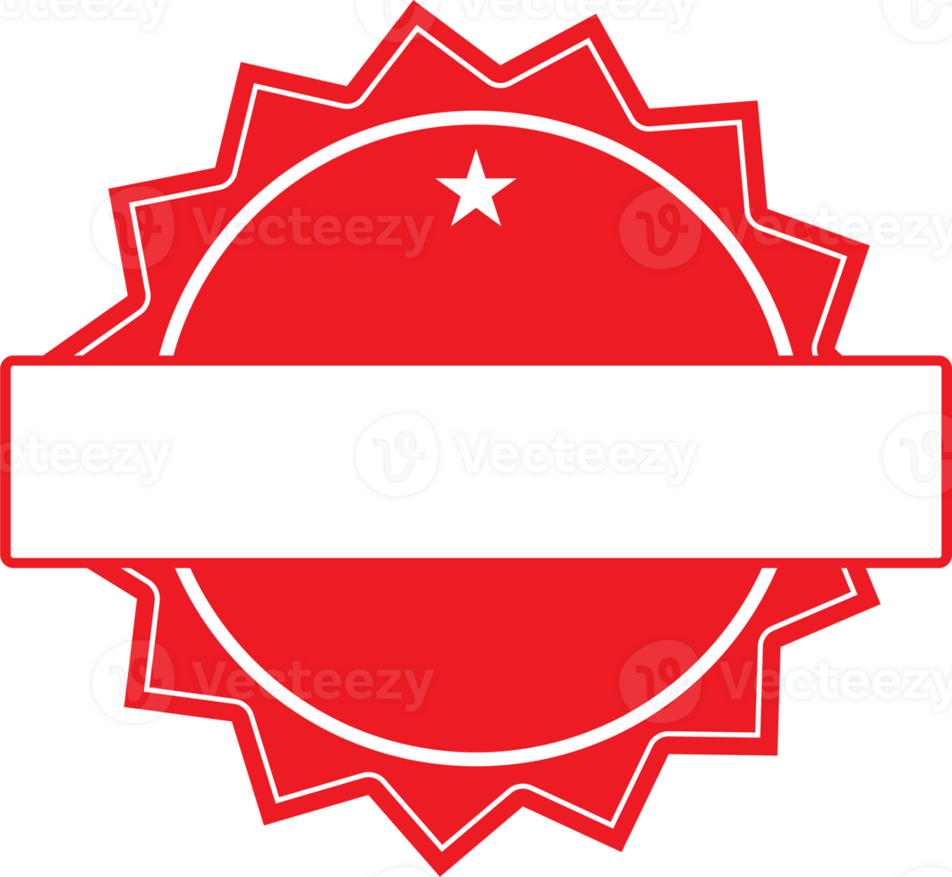 collection red badge label tag border design for reward winner guarantee decorate png