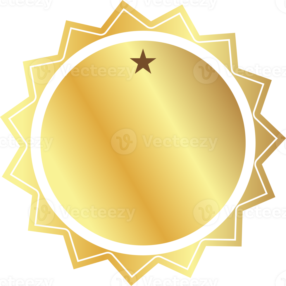 collection golden badge label tag border luxury design for reward winner guarantee png