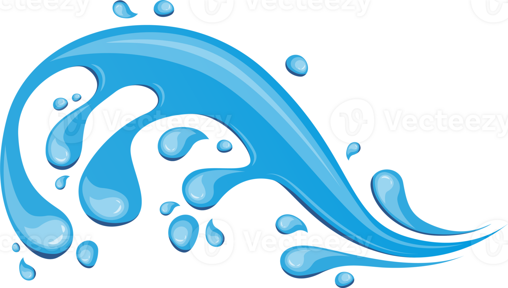 water plons Golf bubbel illustratie ontwerp png