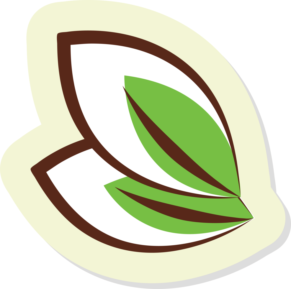 Green leaf froral Eco design with Nature and Environmental Elements decorate png