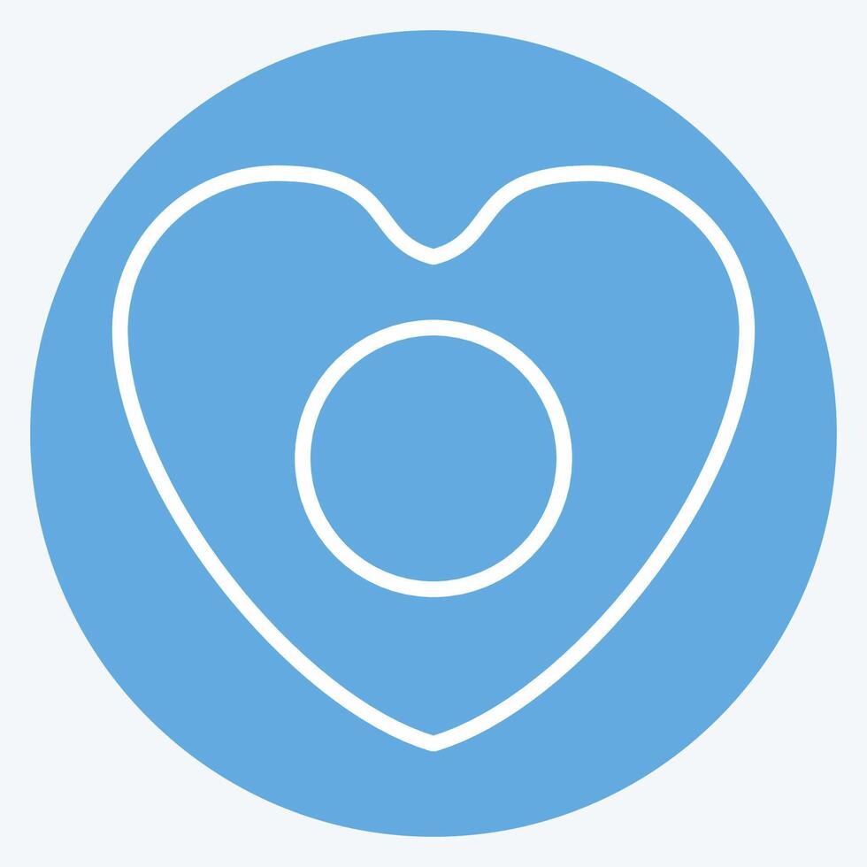 Icon Japan. related to Japan symbol. blue eyes style. simple design illustration. vector