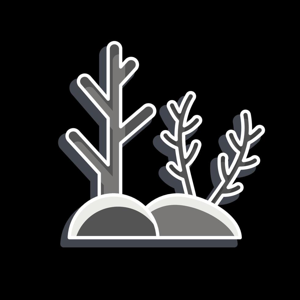 Icon Ocean. related to Diving symbol. glossy style. simple design illustration vector