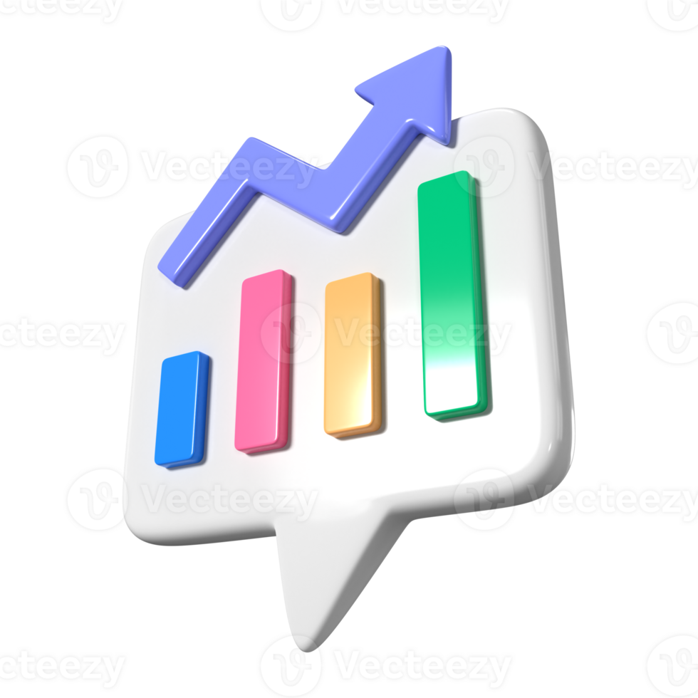 trends 3d illustratie icoon png