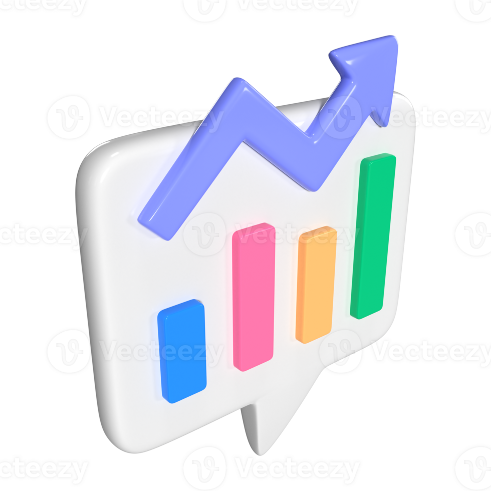 Trends 3D Illustration Icon png