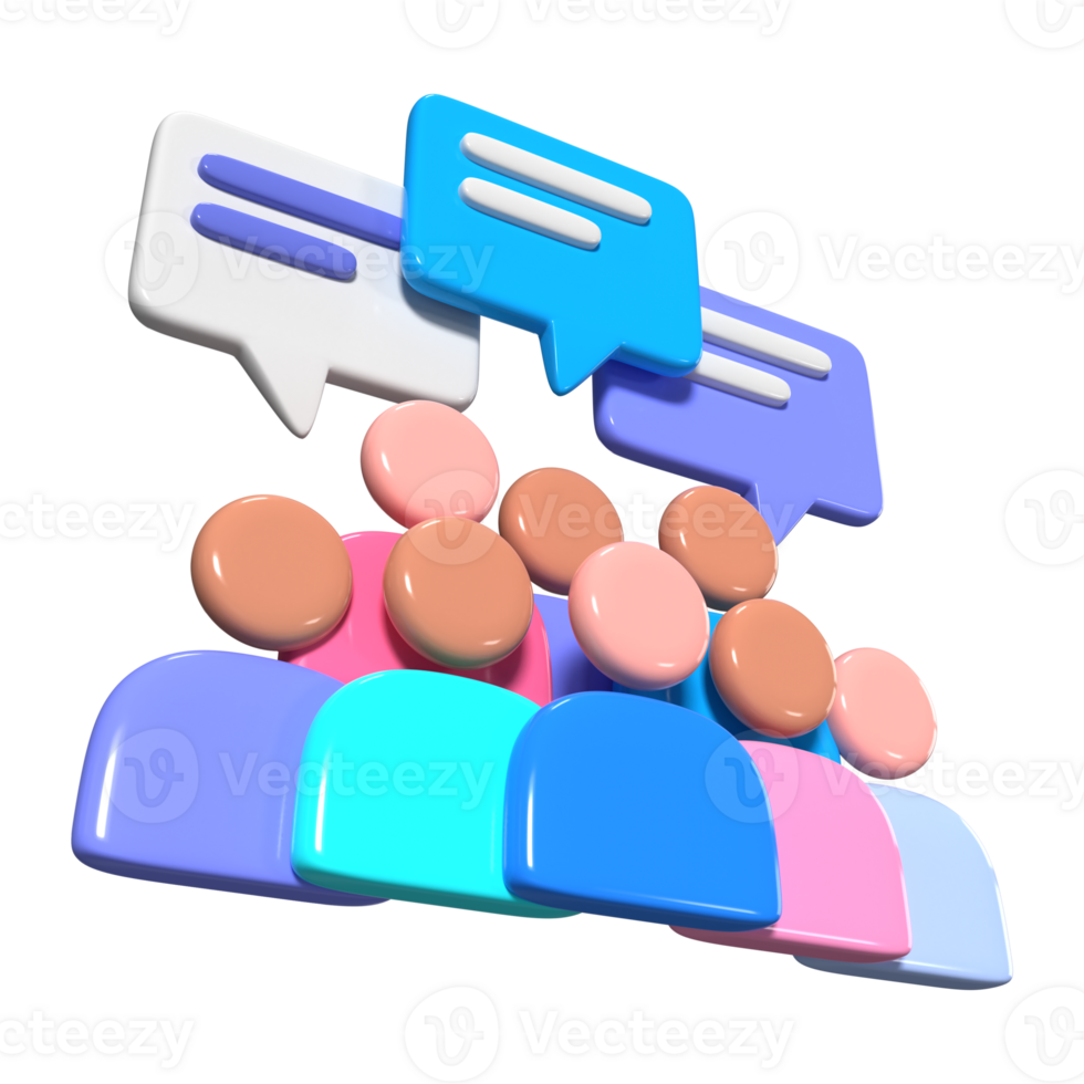 Forum 3D Illustration Icon 41639031 PNG