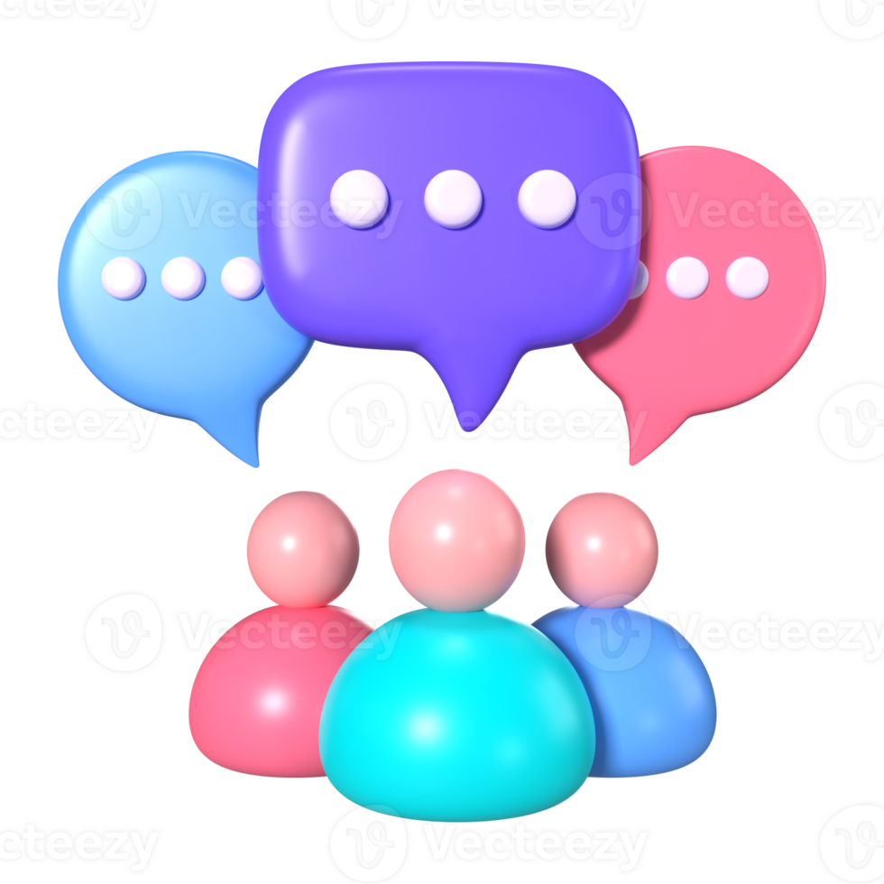 Forum 3D Illustration Icon png