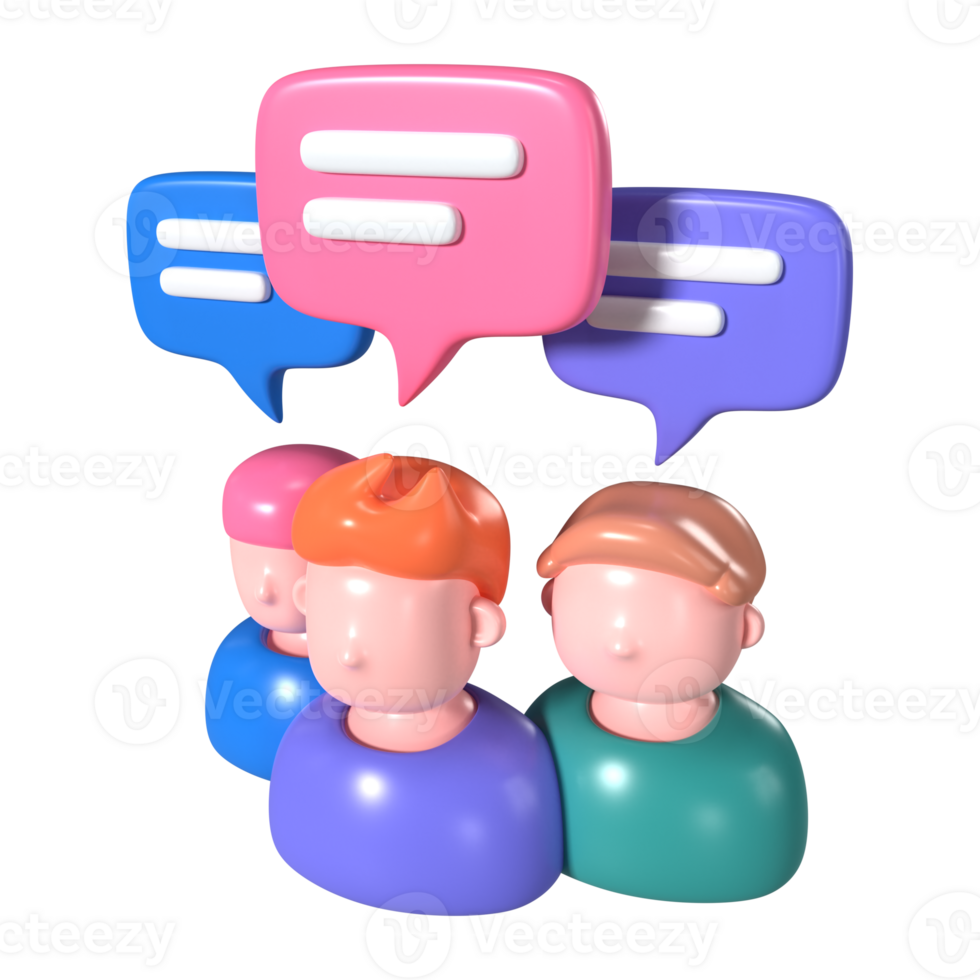 Forum 3D Illustration Icon png