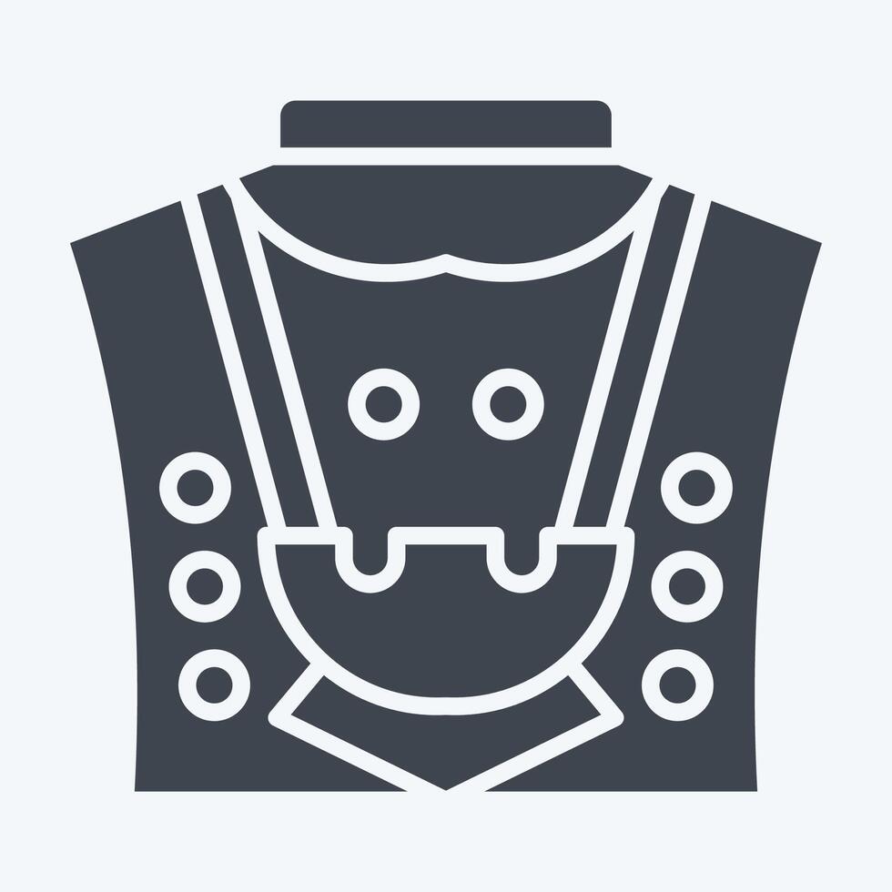 Icon Jewelry. related to Qatar symbol. glyph style. simple design illustration. vector