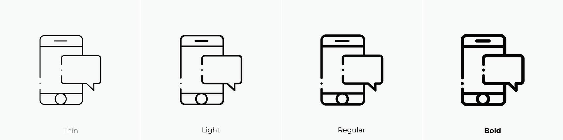 pagado icono. delgado, luz, regular y negrita estilo diseño aislado en blanco antecedentes vector