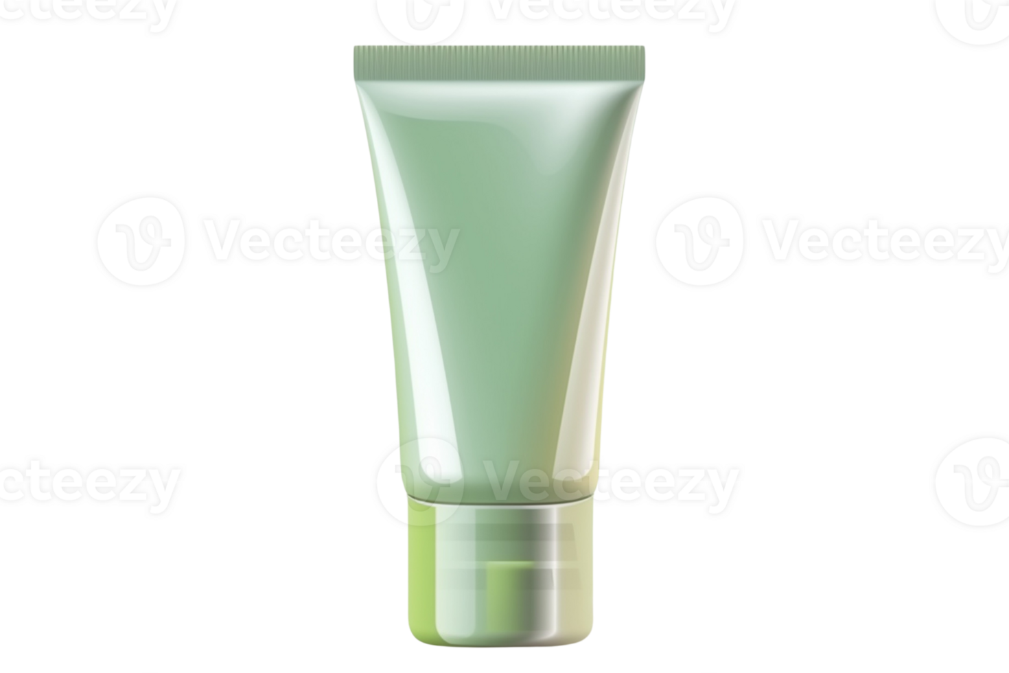 AI generated Blank Cosmetic tube mockup on transparent background PNG image
