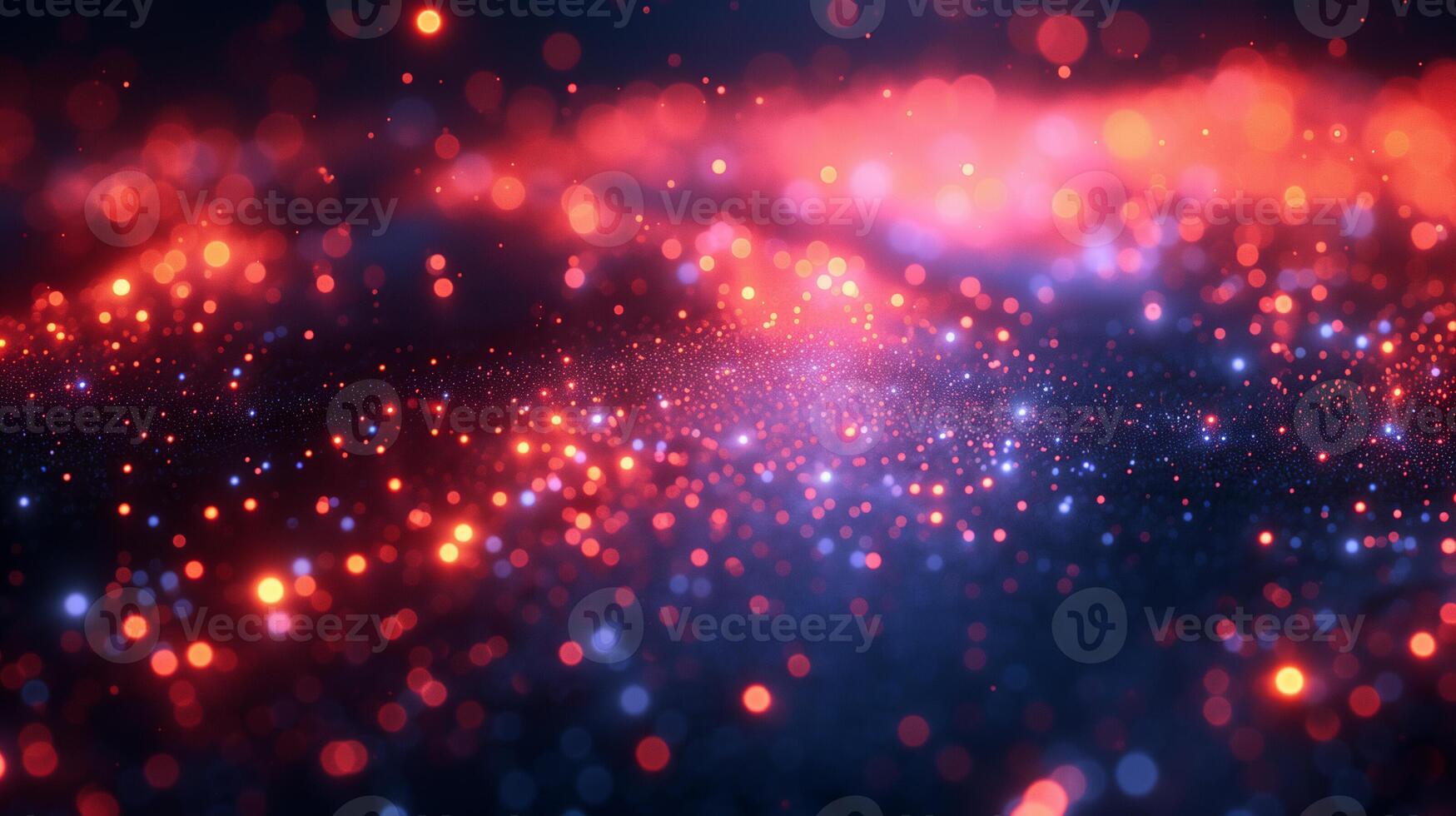 AI generated Red Light Dot Technology Background Generative AI photo