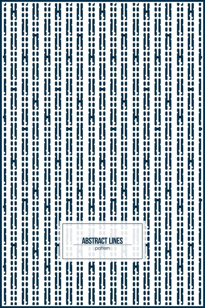 abstract line pattern with vertically allign vector