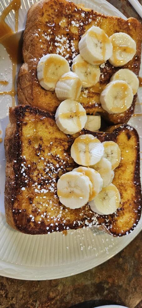 French Toast with Banana photo