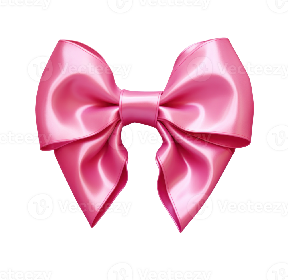 AI generated present bow isolated png