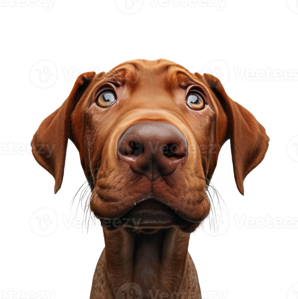 AI generated lundberg puppy looking up at camera png download