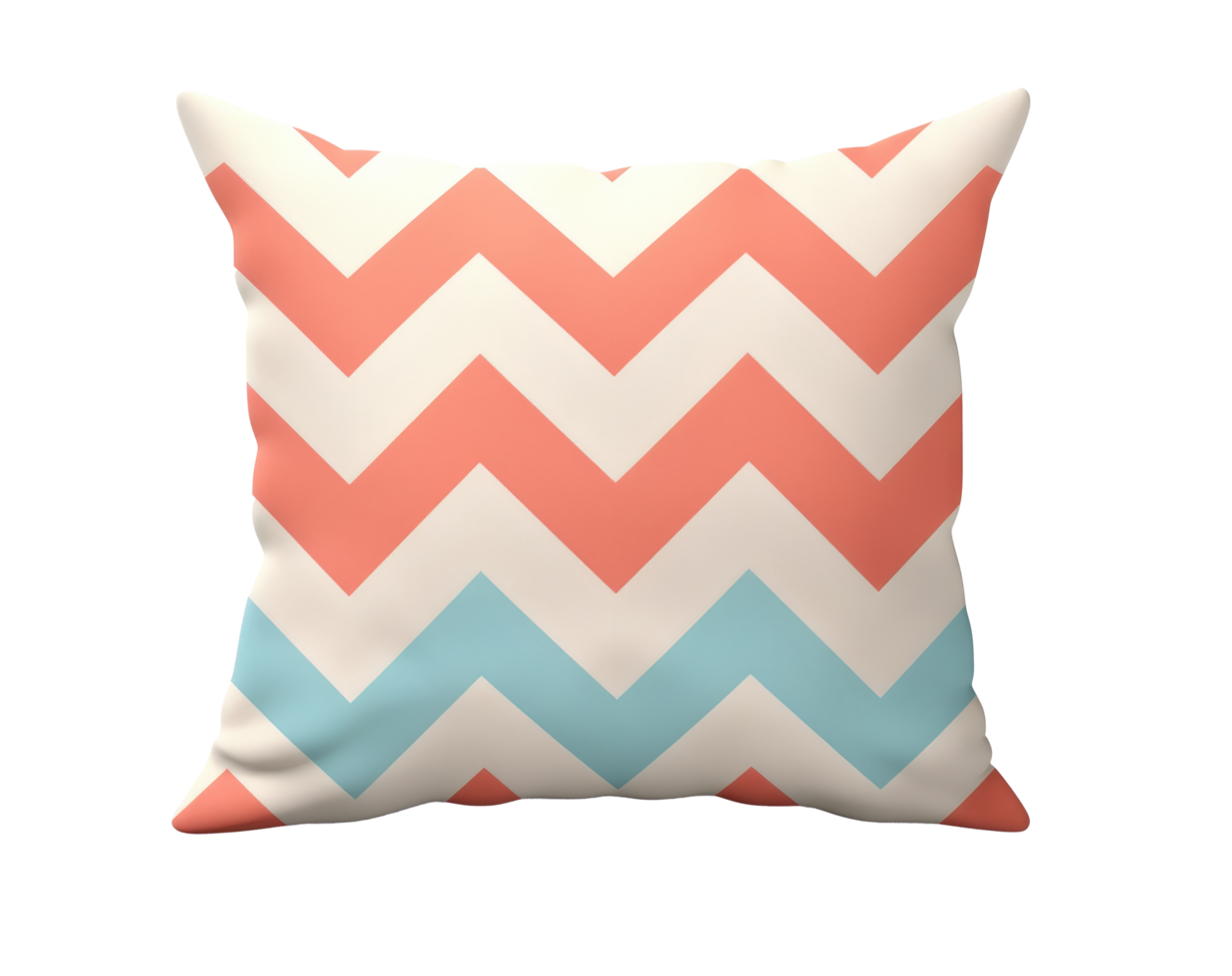 AI generated Cushions of chevron pattern png