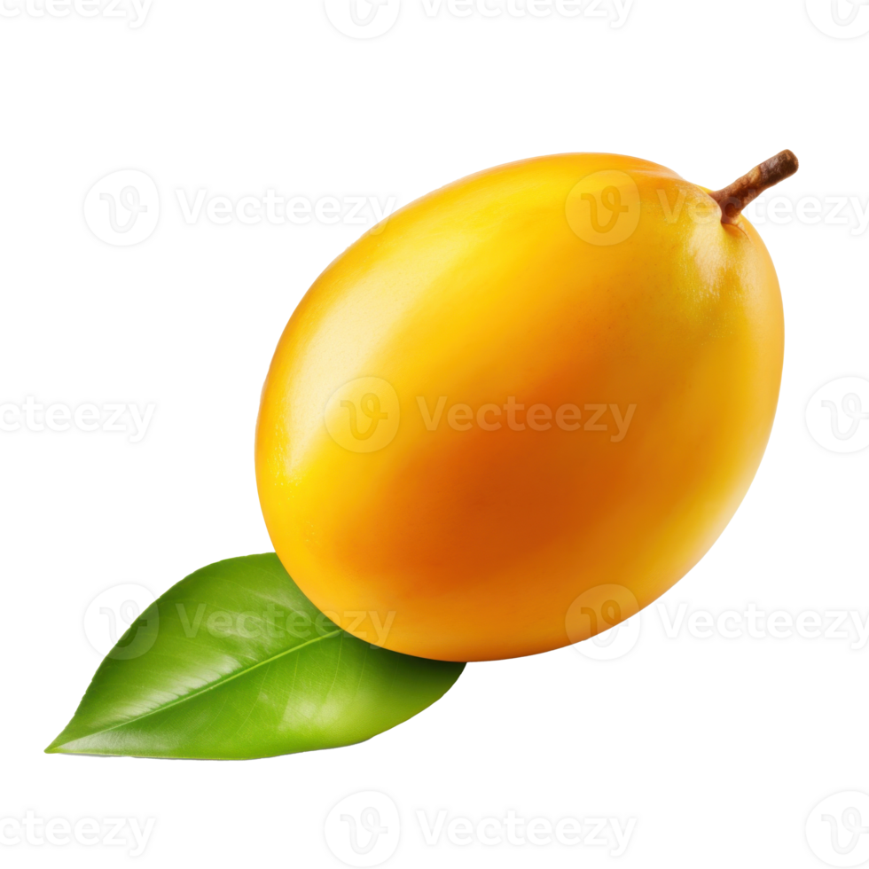 AI generated Mango Mangoes fruit isolated png