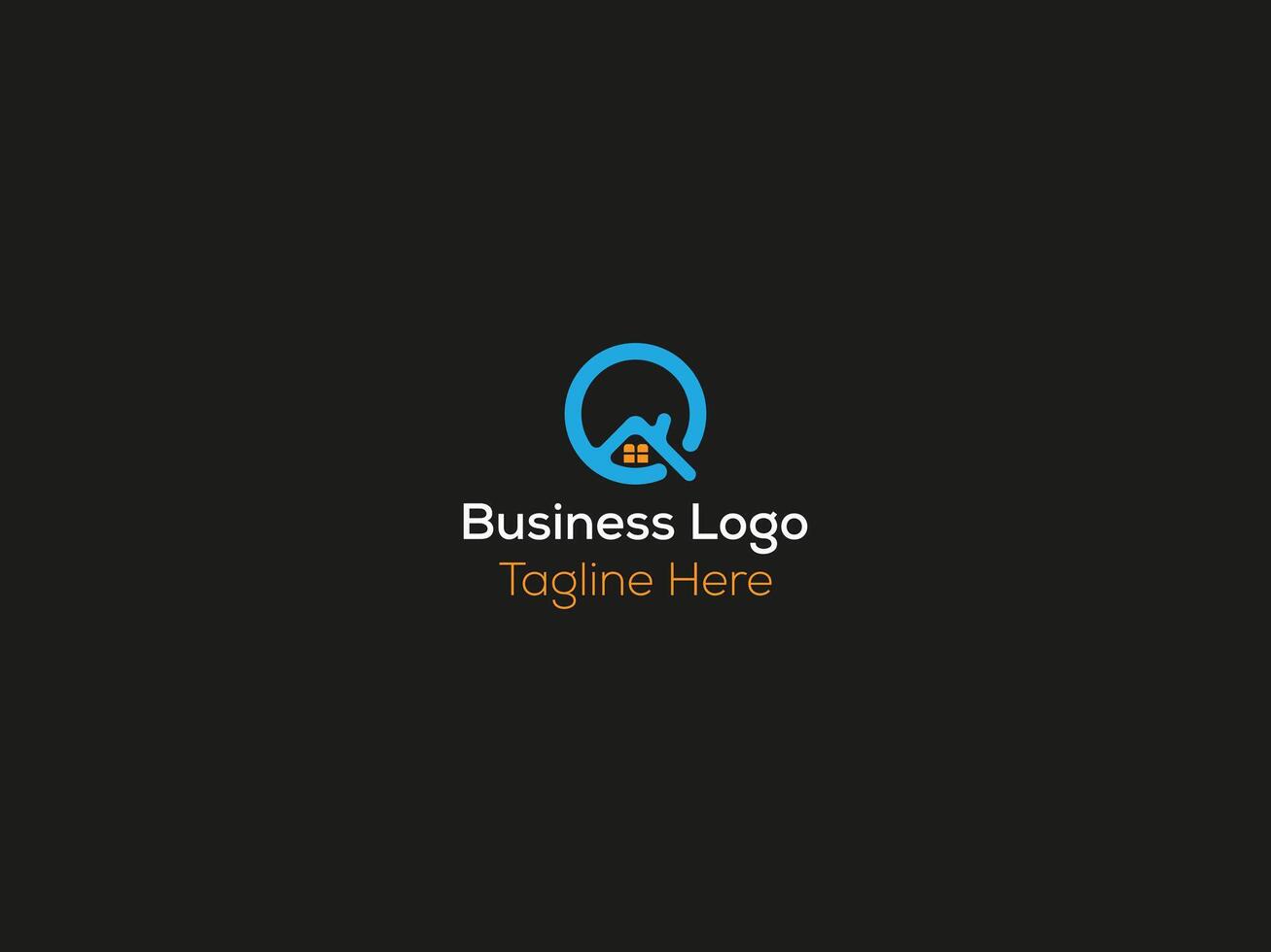 real estate logo design vector