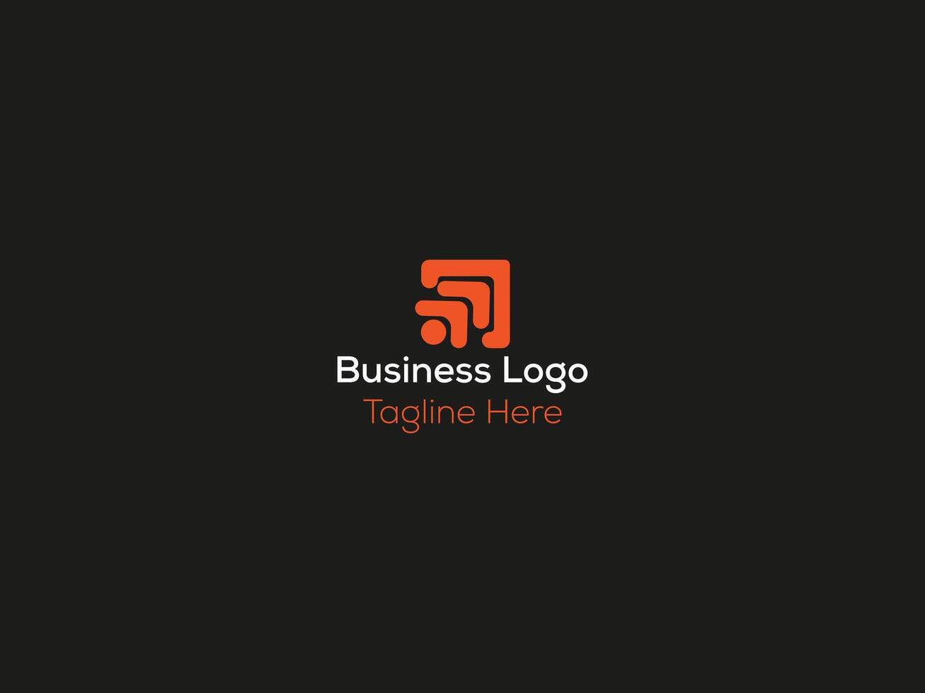 minimal logo design vector