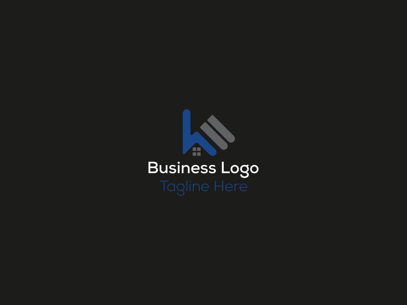 letter real estate vector