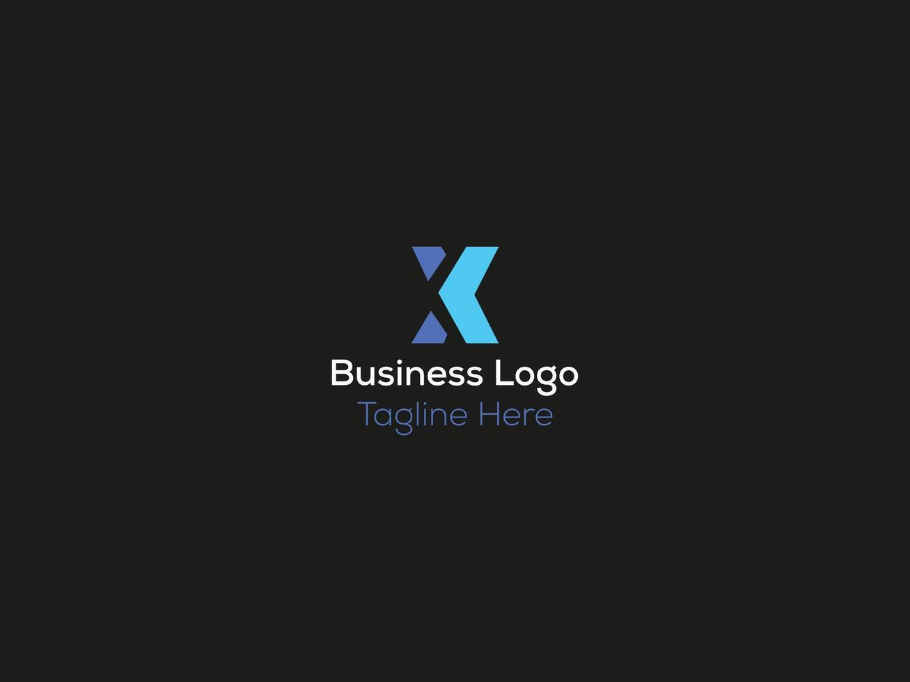 letter logo design vector