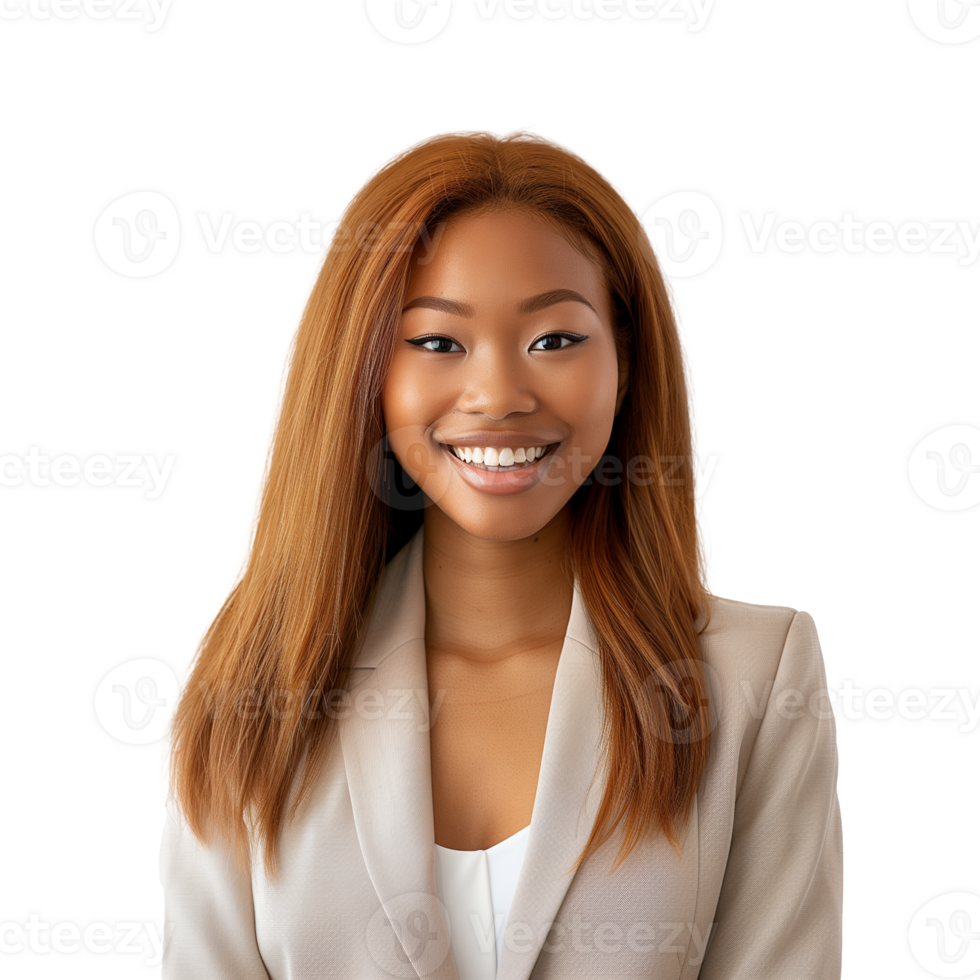AI generated Image of Multi Racial Woman in Business Casual Outfit, Isolated on Transparent Background png