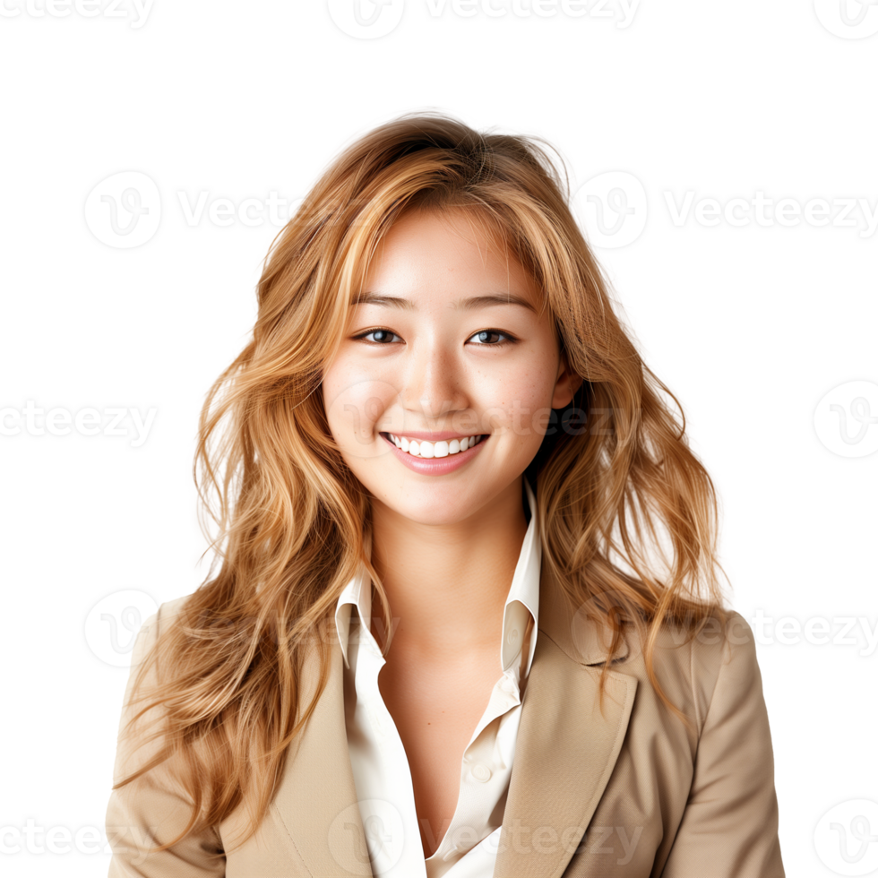 AI generated Image of Multi Racial Woman in Business Casual Outfit, Isolated on Transparent Background png