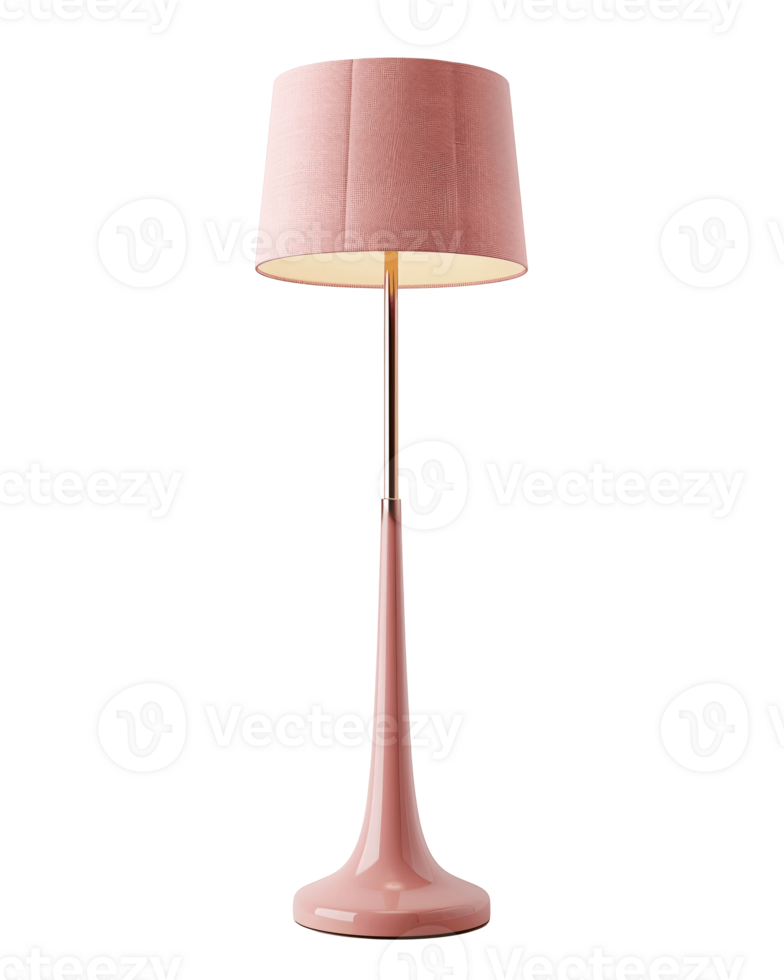 ai généré différent style et Couleur lampe pour intérieur conception avec transparent Contexte png