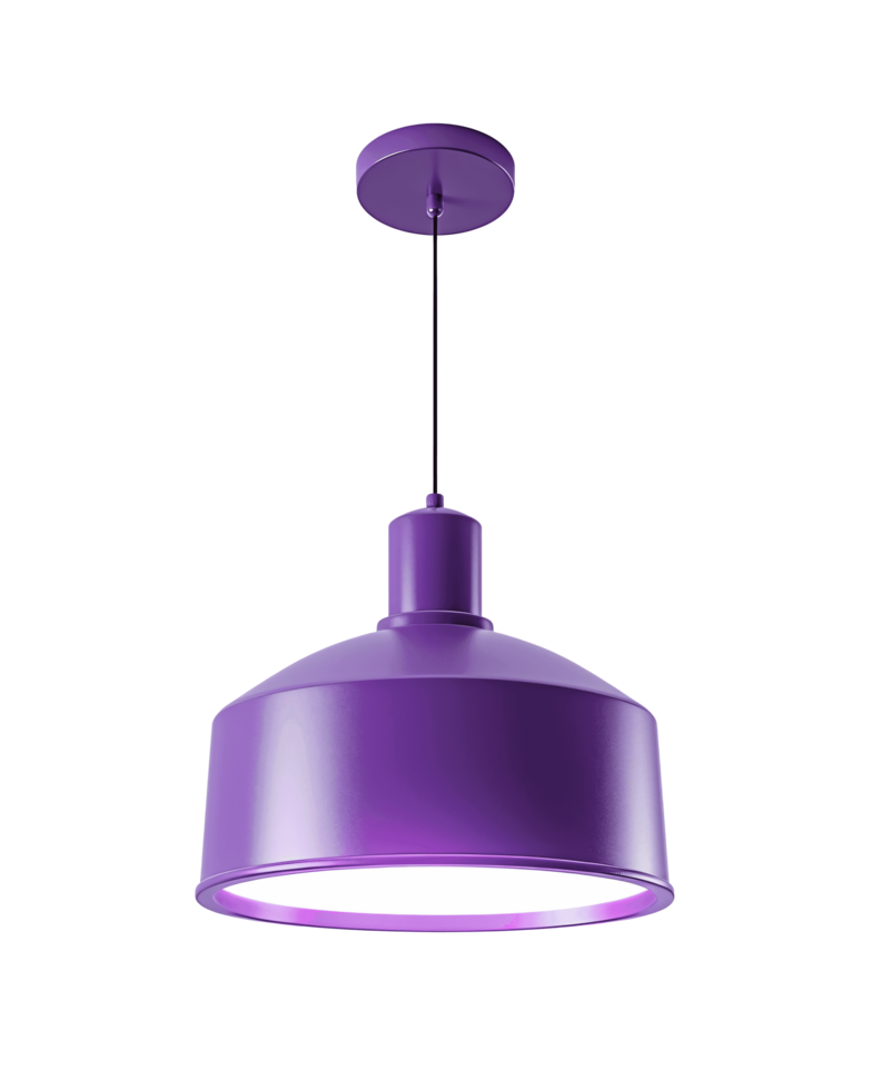 ai generato diverso stile e colore lampada per interno design con trasparente sfondo png