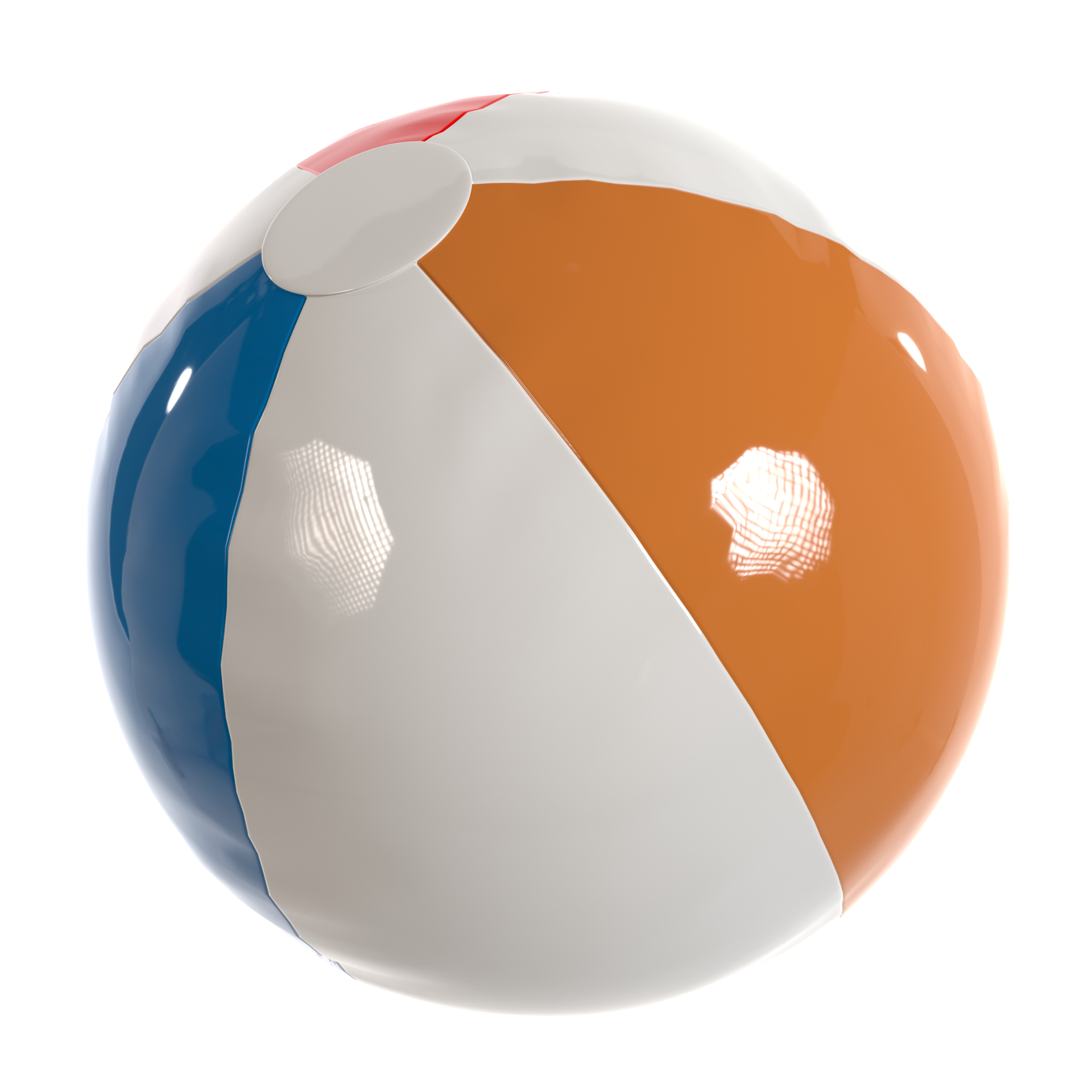Download Hd Beach Ball Png Transparent Png Image Otosection Beach Ball Transparent Background Free Png