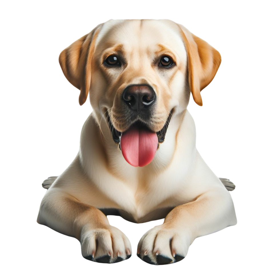 ai generado adorable perrito en transparente antecedentes png