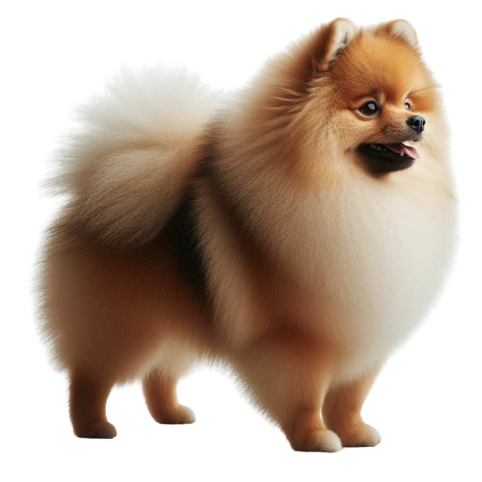 AI generated Adorable Puppy on Transparent Background png