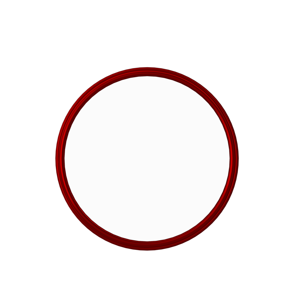Frame with Red material png