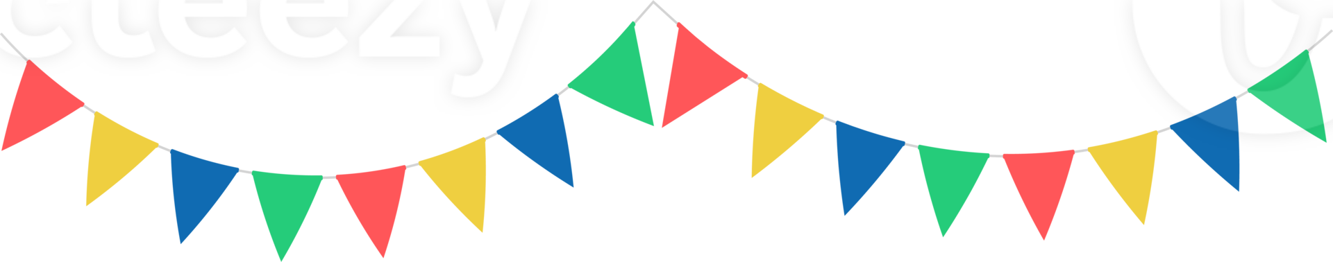triangolare malloppo, festone bandiere, decorativo colorato festa gagliardetti per compleanno celebrazione, Festival decorazione. png