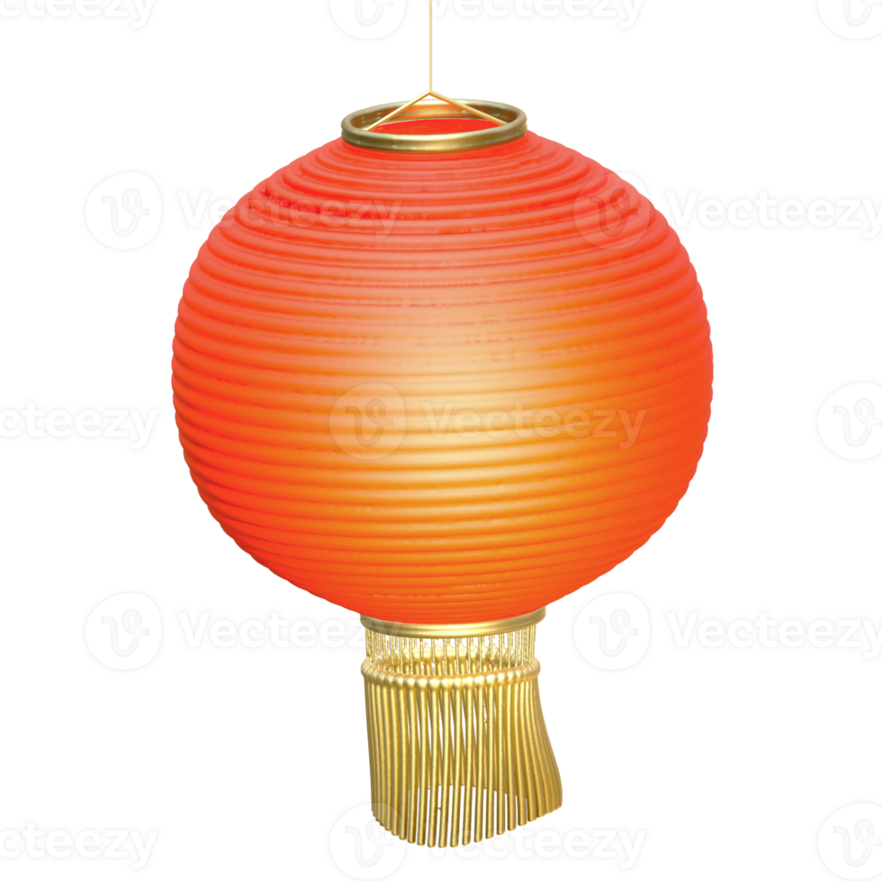 3d Chinese lanterns icon png