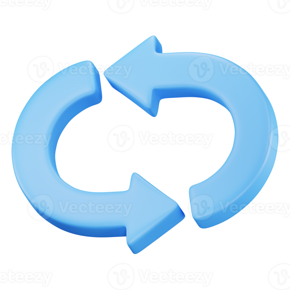 repeat 3d icon illustration png