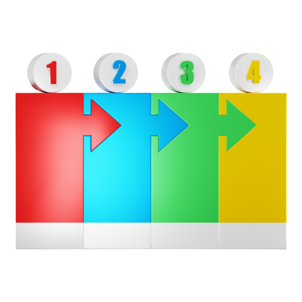 graphical presentation 3d icon illustration png