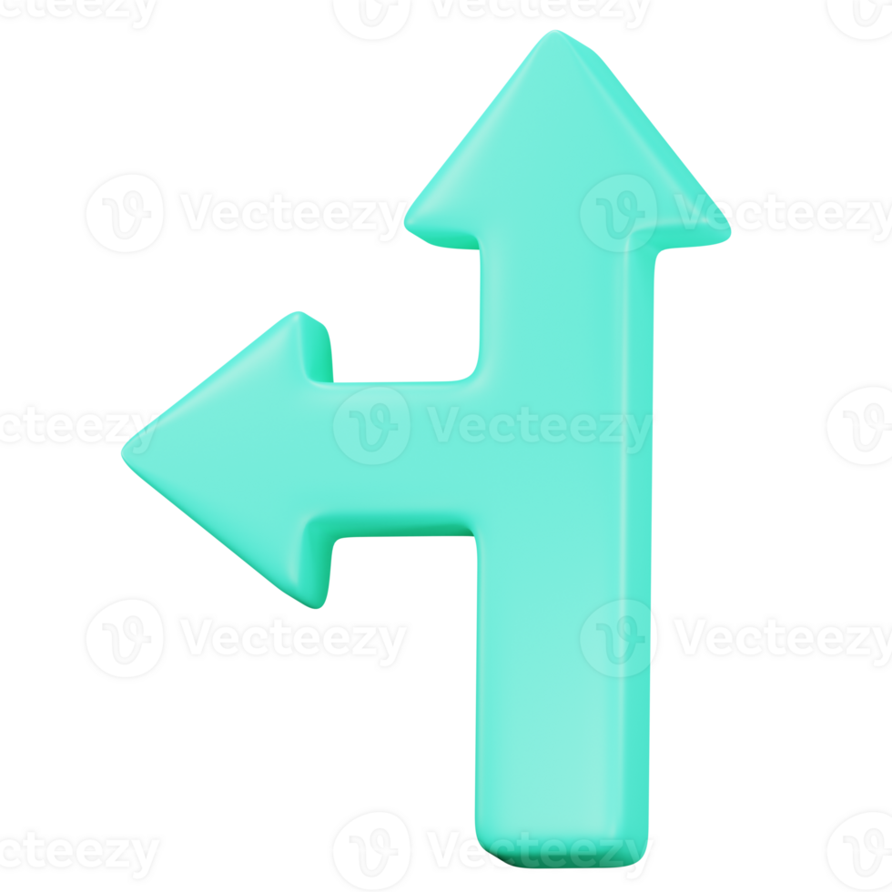 top left 3d icon illustration png