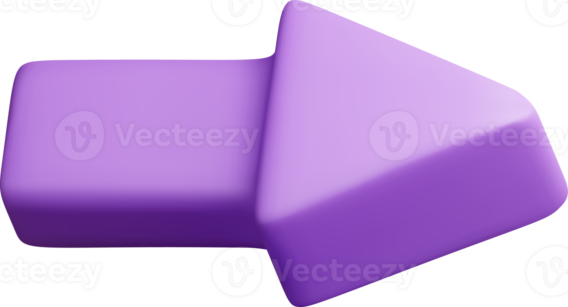 3D Arrow Pointing Computer Pointer for Various Actions. png