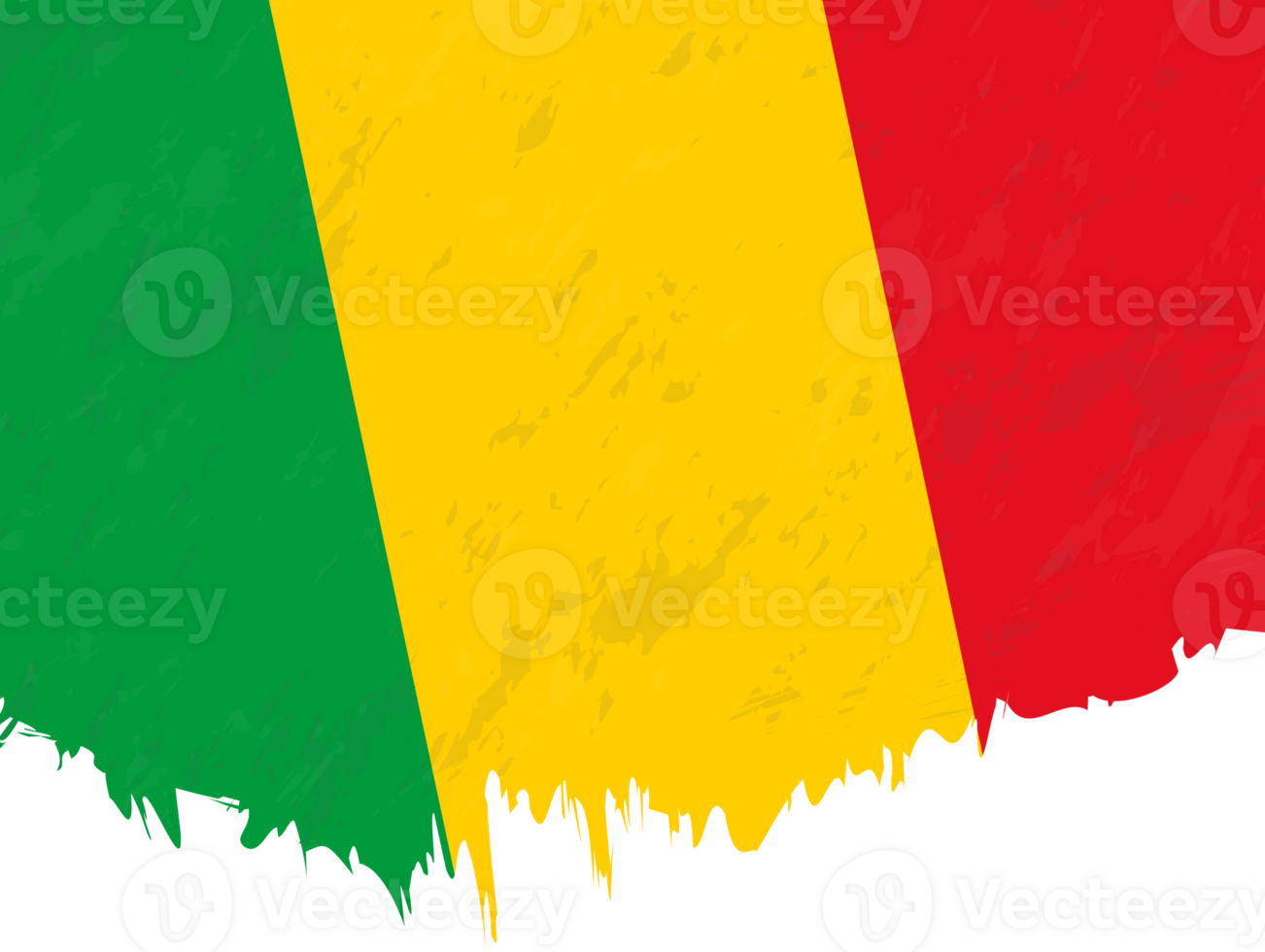 Grunge-style flag of Mali. png