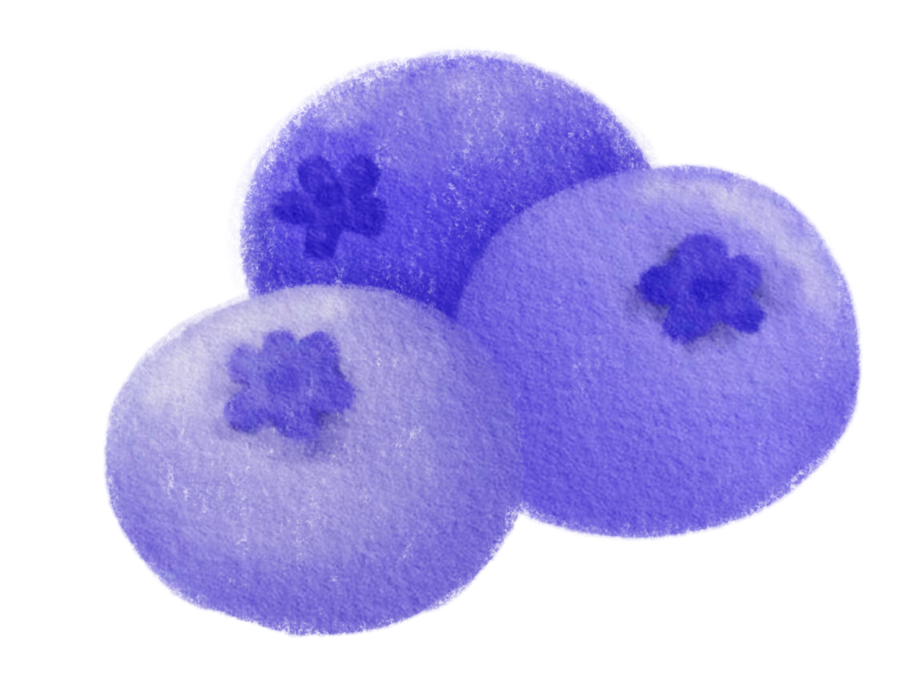 Cartoon Fruit blueberry png