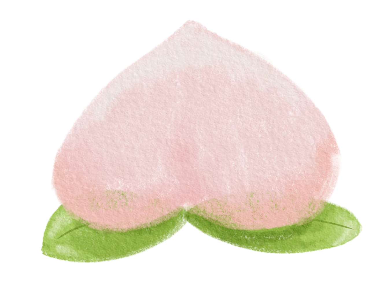 Cute fruit peach png