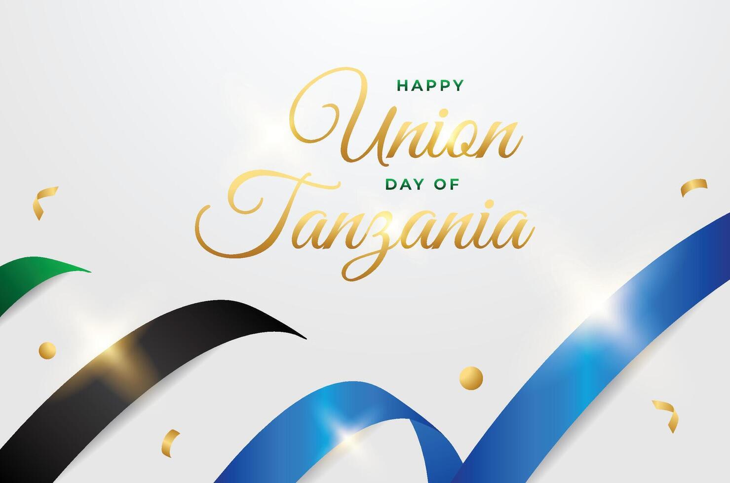 Tanzania Union day design illustration collection vector